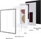 8x10 Metal Picture Frame with Real Glass Cover for Wall or Tabletop, Elegant Plated Photo Frames with Soft Touch Velvet Backing, Silver